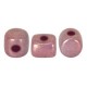 Les perles par Puca® Minos beads Opaque mix violet/gold ceramic look 03000/14496